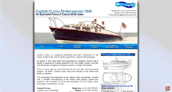 Desktop Screenshot of fairey-boat-sales.com