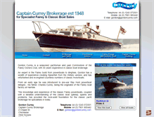 Tablet Screenshot of fairey-boat-sales.com